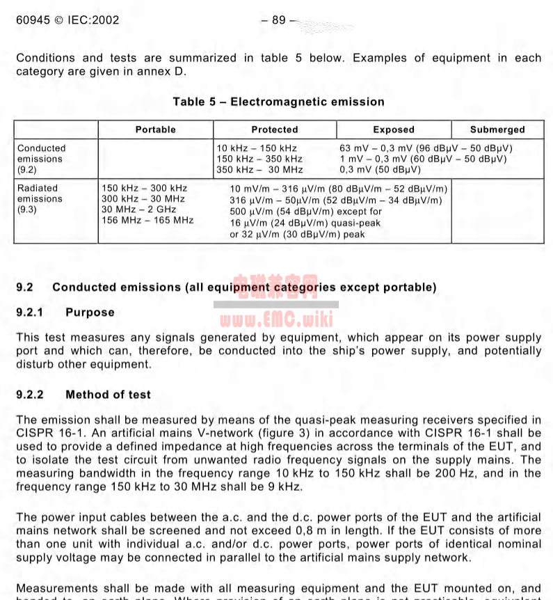 船载产品/IEC 60945/GD22 船级社EMC认证 EMC整改